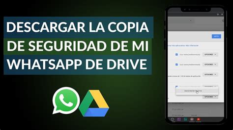 descargar copia de seguridad whatsapp